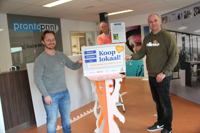 Startsein voor gezamenlijke campagne ‘Koop Lokaal’ in Duiven, Groessen en Loo